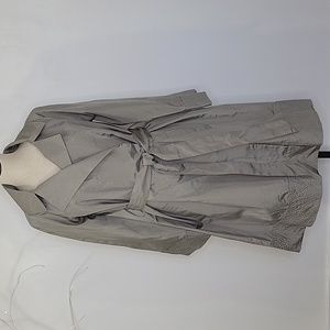 Chaiken Gray Trench Coat SZ 4